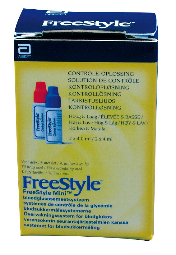 FreeStyle, kontrolopløsning, 4 ml