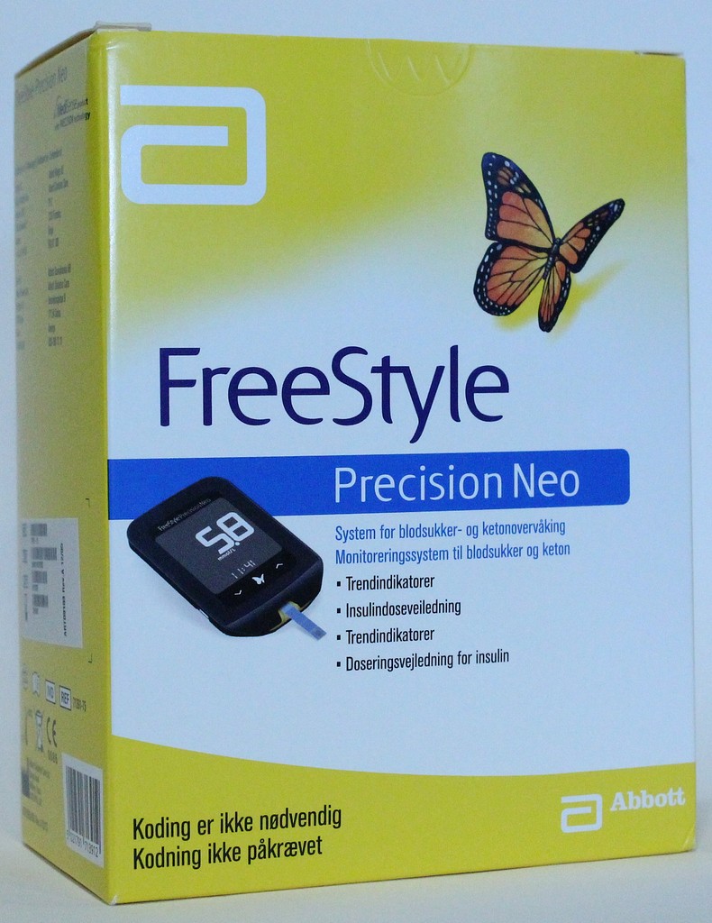 FreeStyle Precision, Neo blodsukkerapparat, startsæt