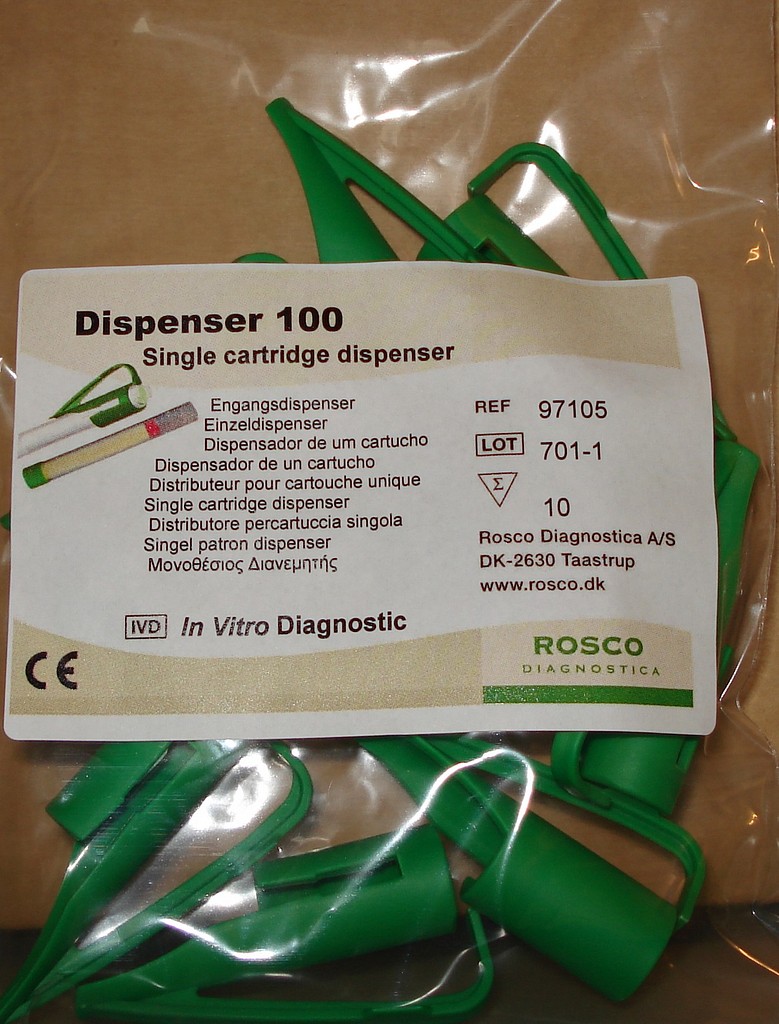 Rosco Neo-Sensitabs, Single dispenser til Neo-Sensitabs