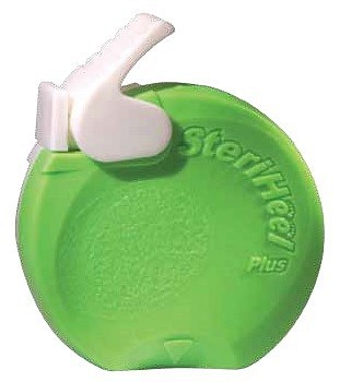 Vitrex Steriheel Baby, engangsfingerprikker, med blad, grøn, steril, 0,65 mm