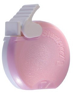 Vitrex Steriheel Baby, engangsfingerprikker, med blad, pink, steril, 1,14 mm