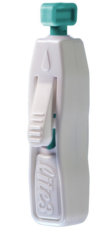 VitrexSafetySterilanceLite III, engangsfingerprikker, grøn 1,8mm, steril, 18G
