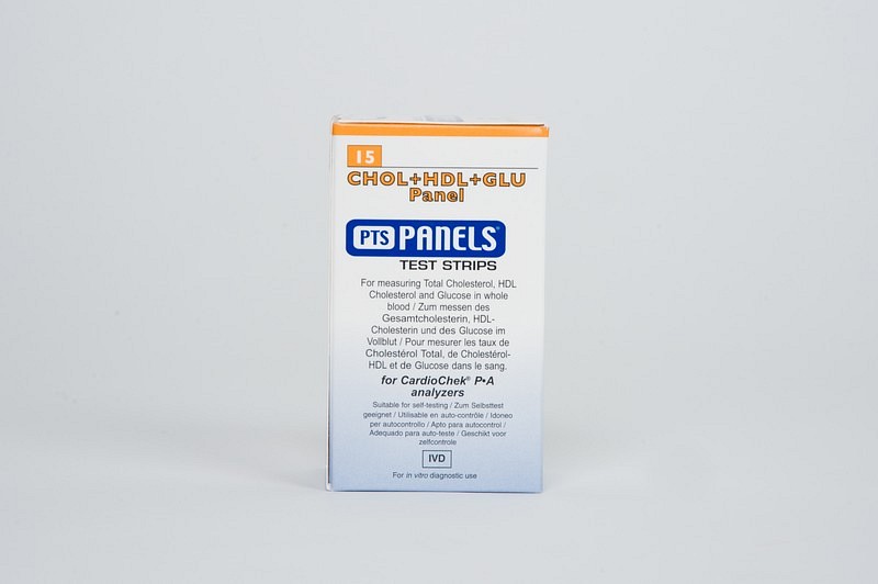 CardioChek strimler, Total Cholesterol+HDL+Glucose