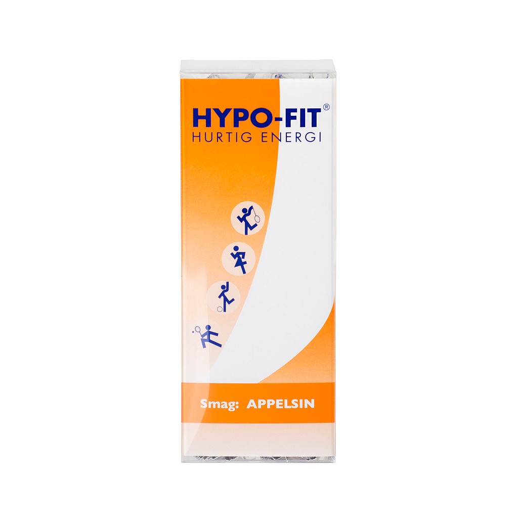 HypoFit flydende druesukker, orange i brev, 13 ml