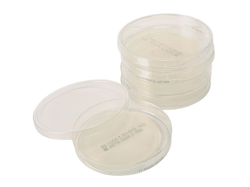 SensiPlate, med Müller- Hinton agar