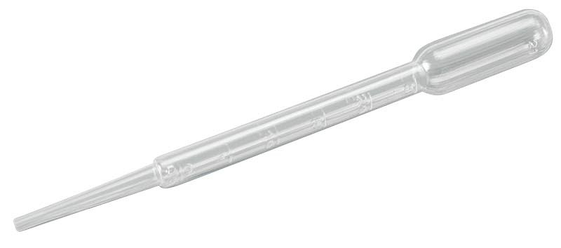 Serumpipette, engangs, længde 12,5 cm, 3,5 ml