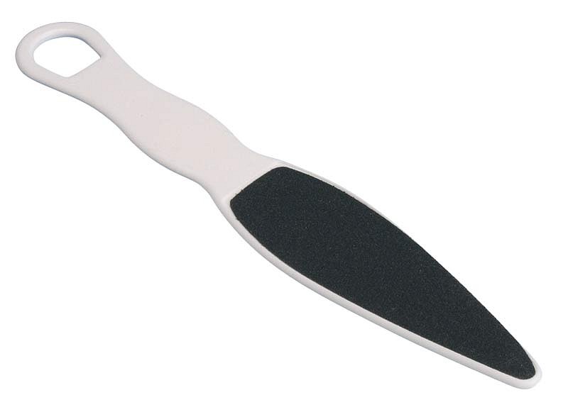 Mediq, fodfil, 2-sidet, plast, hvid