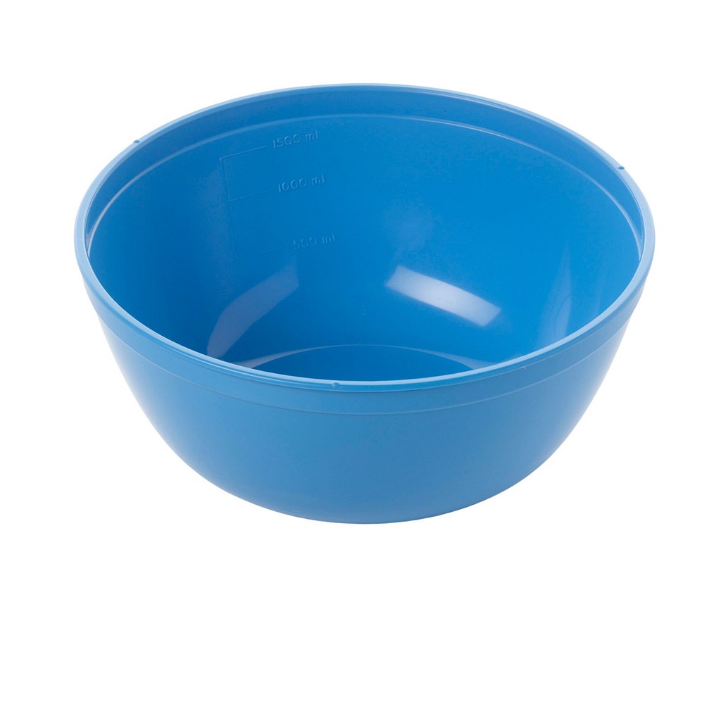Warwick, indsatsskål, autoklaverbar plast, blå Ø20cm, 2000 ml