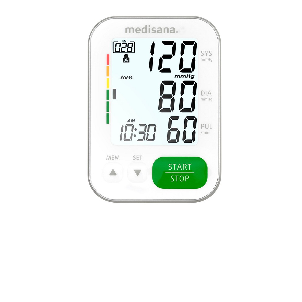 Medisana, BU 565 blodtryksapparat (hvid)