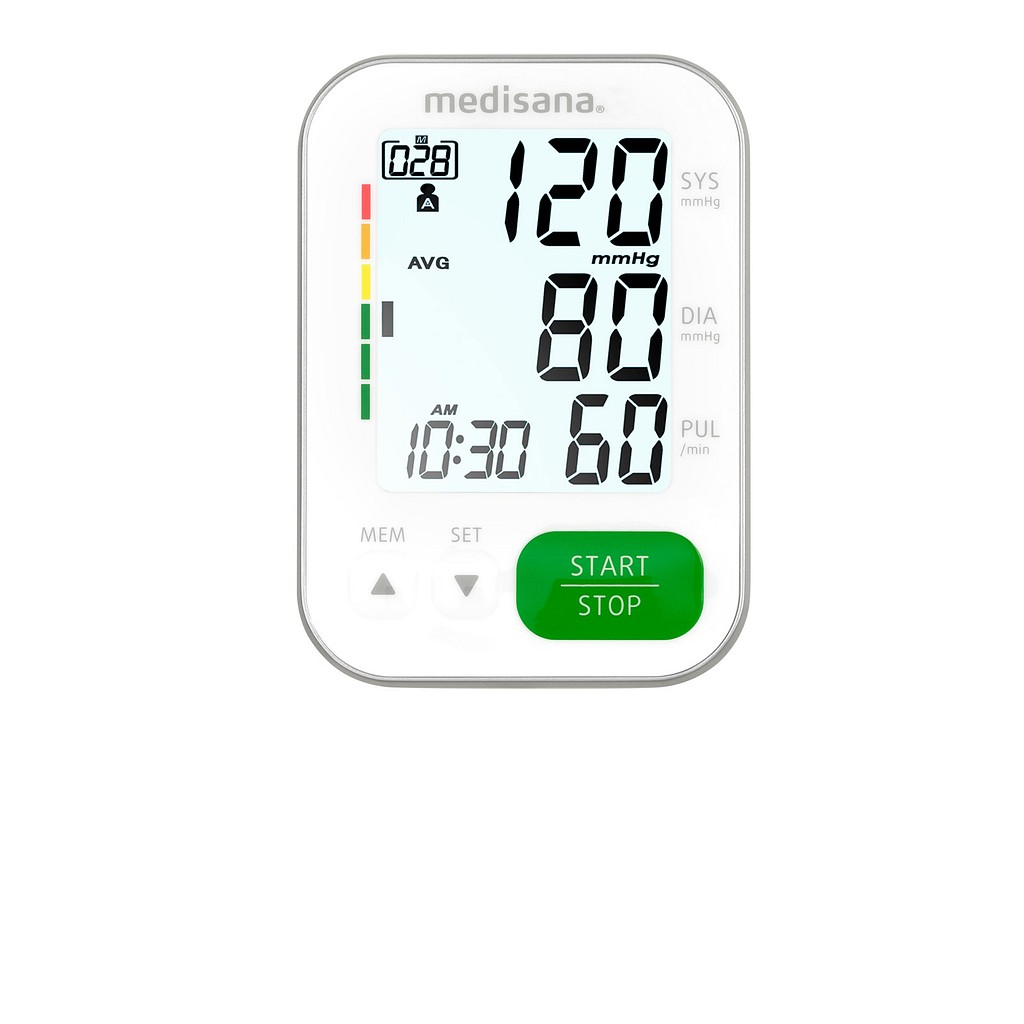 Medisana, BU 565 blodtryksapparat (hvid)