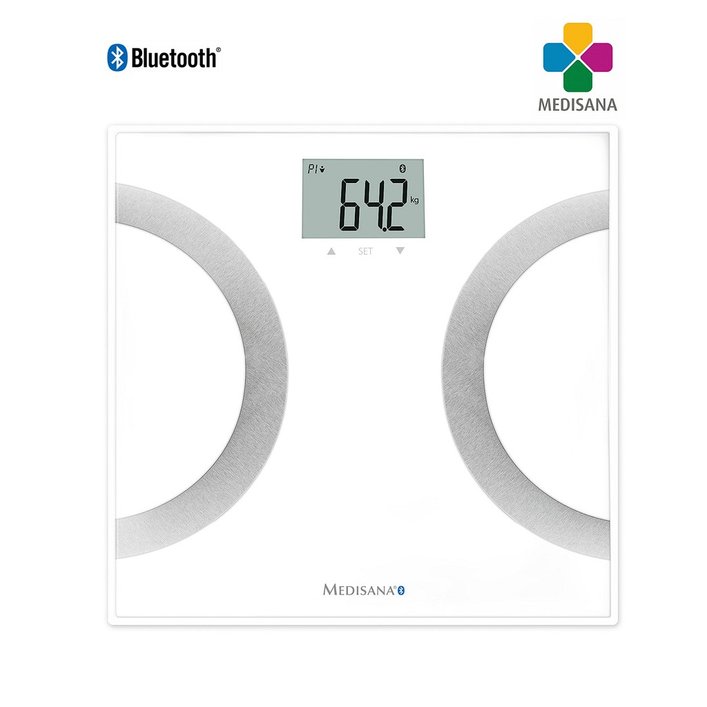 Medisana, BS 445 kropsanalyse vægt med Bluetooth