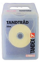 Tandex, tandtråd, flad