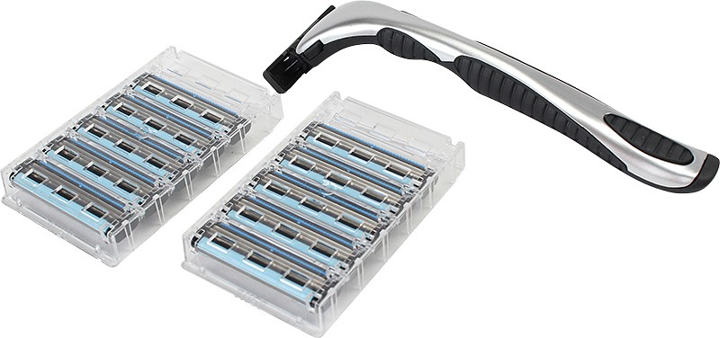 Matador, barberskraber, Triple Blade System,incl. 10 blade