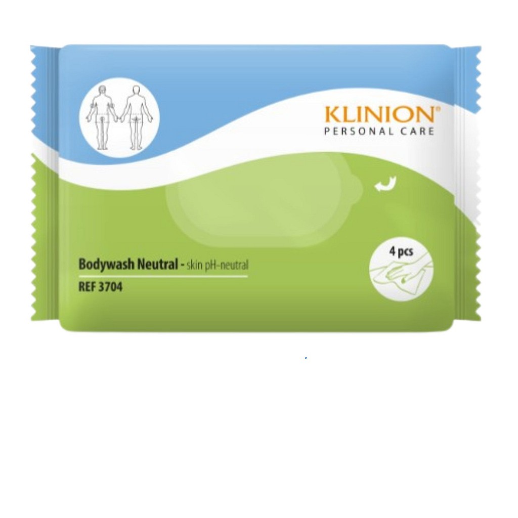 Klinion, Bodywash sengebadsservietter, 20 cm x 30 cm