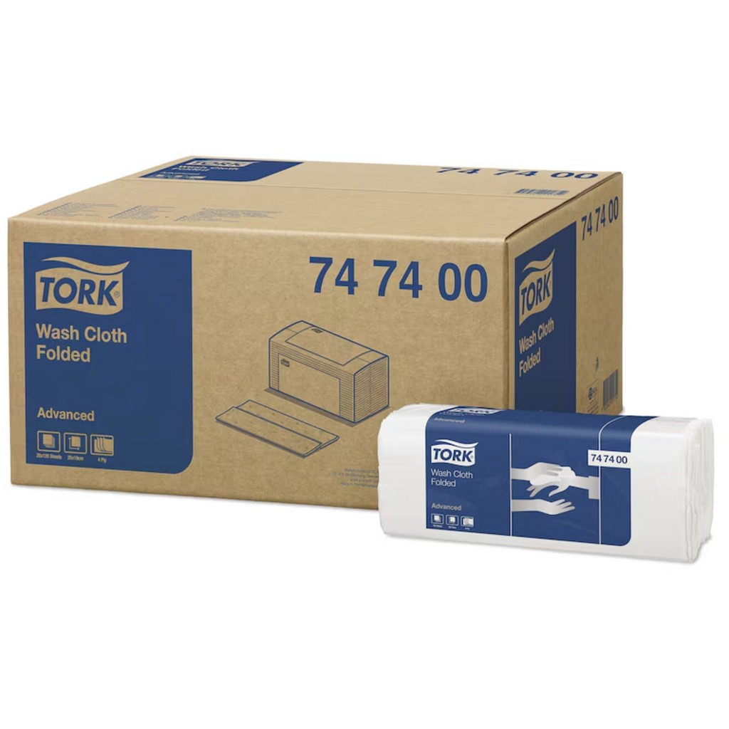 Tork Advanced, vaskeklud, 25 cm x 19 cm