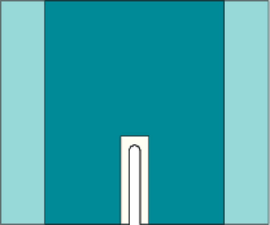 Barrier, slidslagen, 3-lag, slids:7 x 45 cm, steril