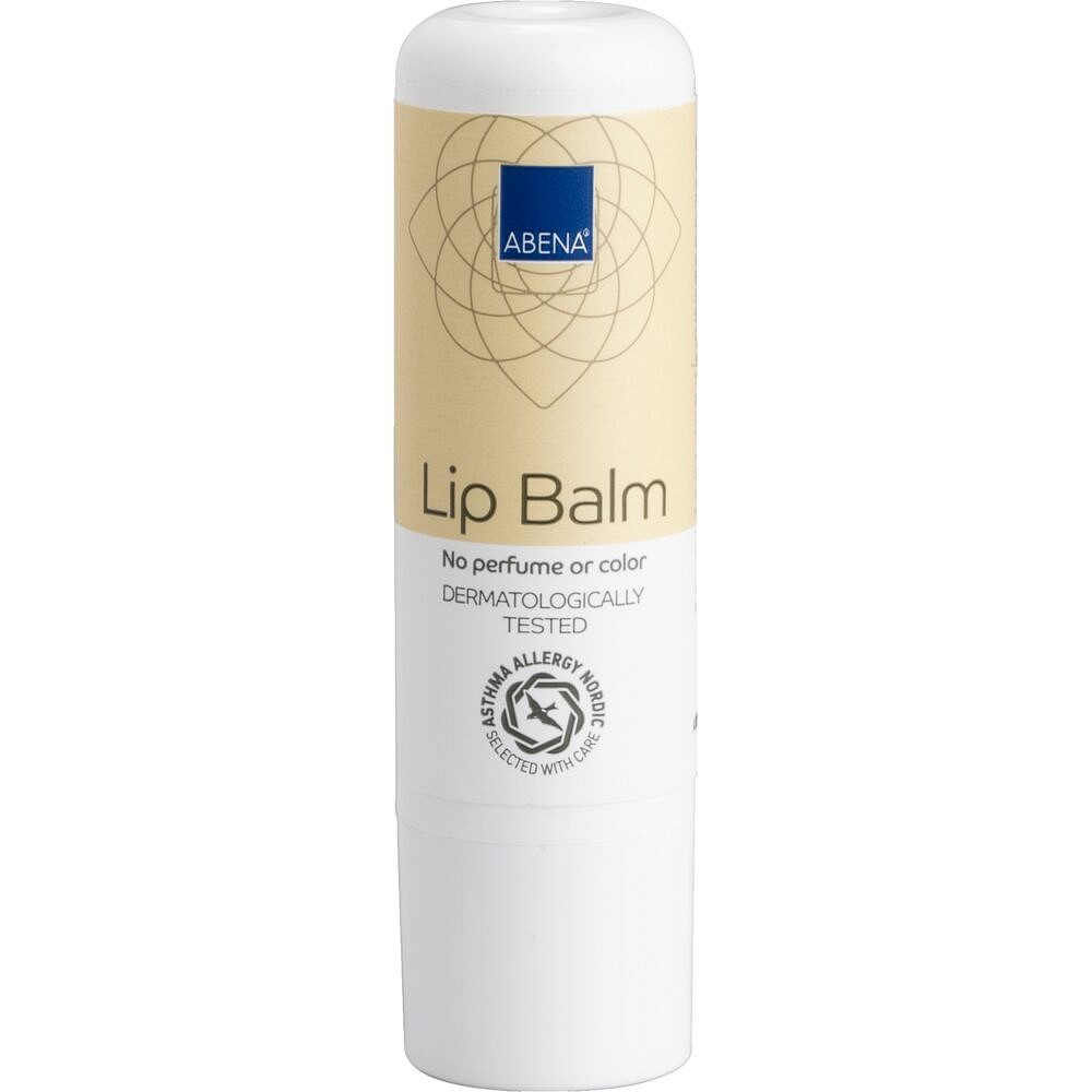 Abena, læbepomade uden farve og parfume, 4,5 g