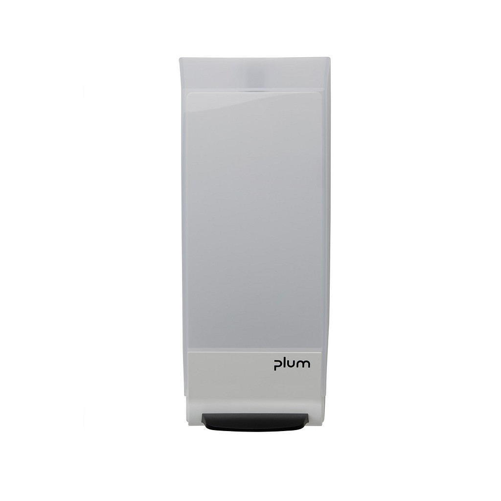 CombiPlum, plast, transparent hvid, manuel dispenser til 1 L