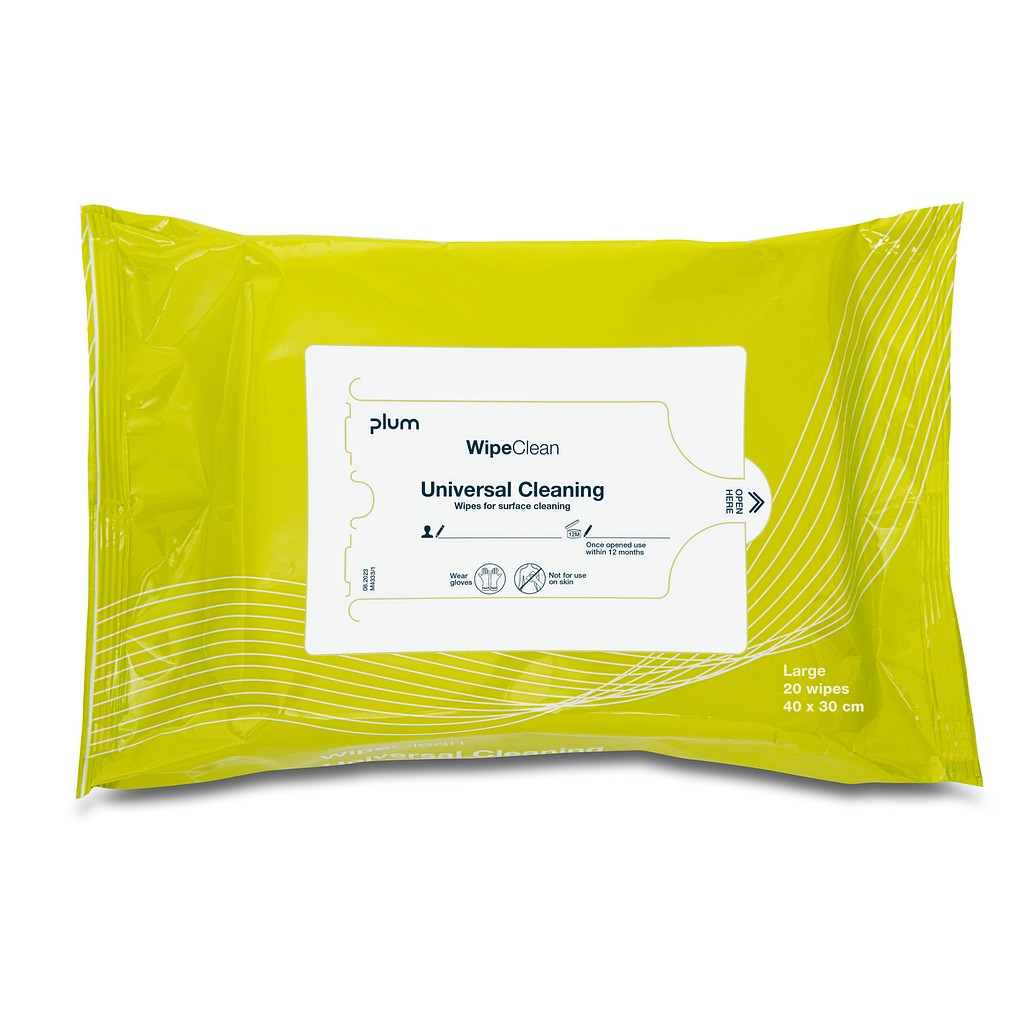 WipeClean, universal cleaning large, grøn, 43 cm x 30 cm
