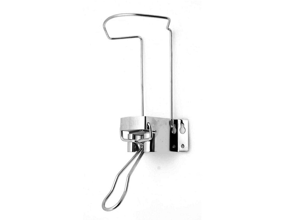 Ceduren, dispenser, rustfrit stål, 6 cm pumpe arm, til 1 l