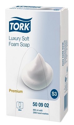 Tork Premium, skumsæbe med parfume, S3, luksus, 800 ml