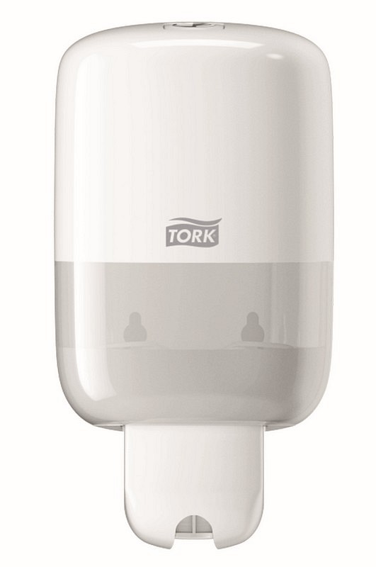 Tork, dispenser til premium sæbe S2 mini, hvid, 475 ml