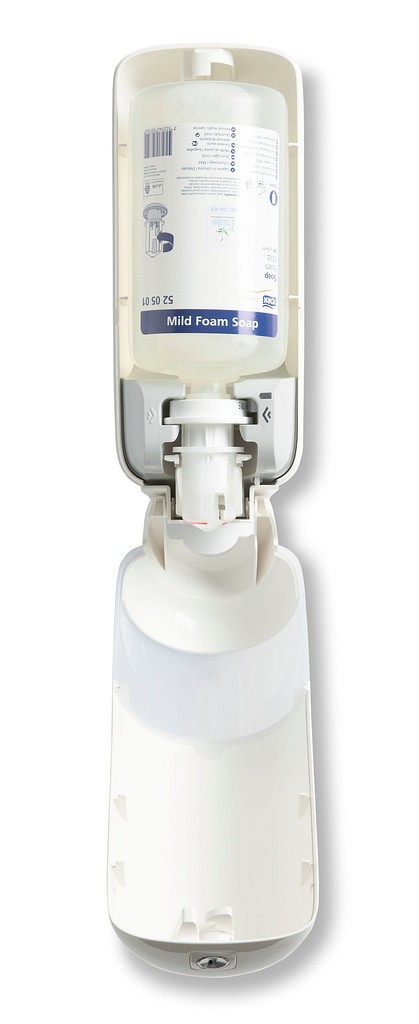 Tork, dispenser til skumsæbe, S4 sensor-touchfree, hvid