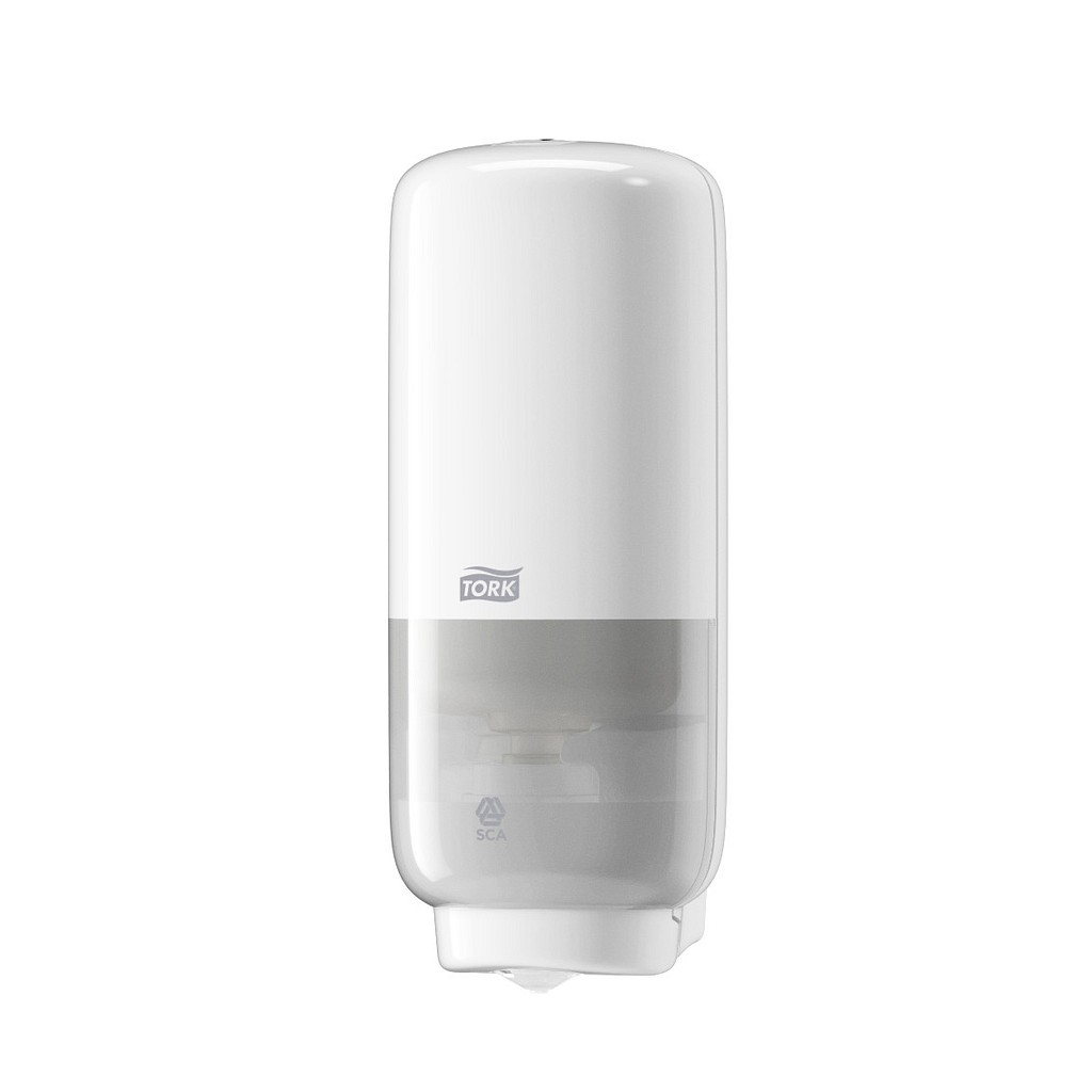 Tork, dispenser til skumsæbe, S4 sensor-touchfree, hvid