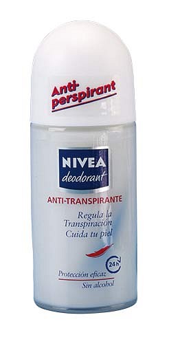 Nivea, roll on deodorant antiperspirant hvid, 50 ml
