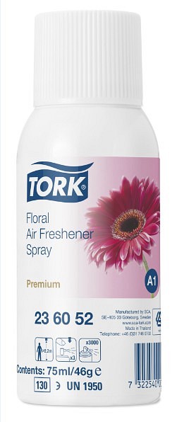 Tork Premium, Air Freshener Spray, Blomst, 75 ml