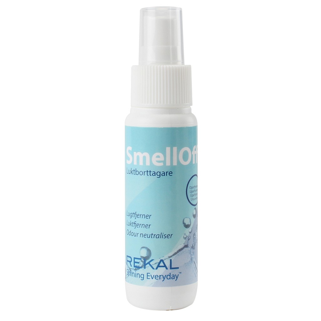 SmellOff, lugtfjerner med forstøver, uden parfume, 60 ml