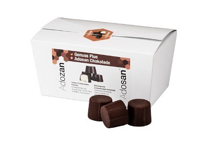 Adozan chokolade, proteinberigelse, mint, 250 g