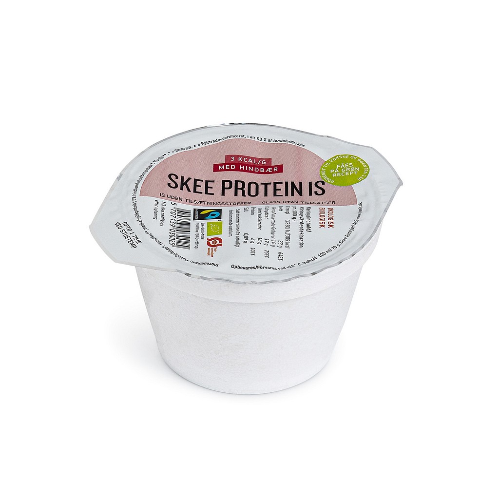 SKEE, protein is, hindbær, 70 g