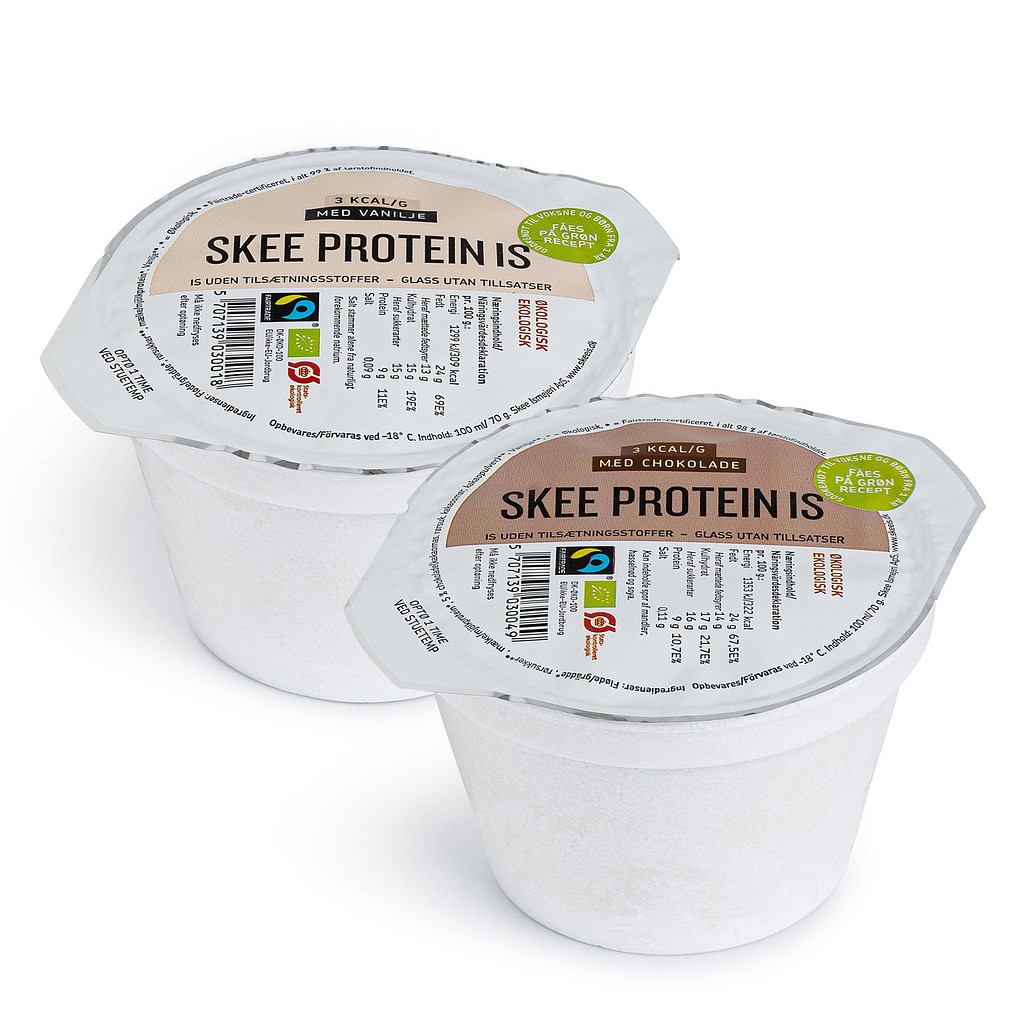 SKEE, protein is, mix vanilje-chokolade, 70 g