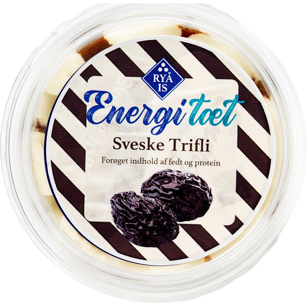 RYÅ IS, sveske trifli, energitæt, 70 g