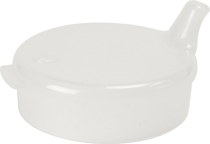 Mediq tudkoplåg, klar, lille åbning, passer til 7752070, Ø 7 mm