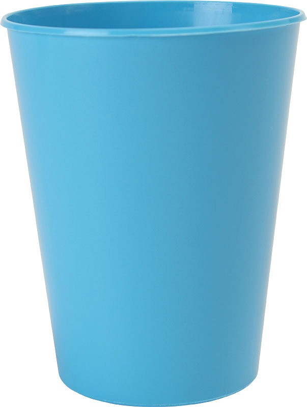 USON, engangs tandbæger, blå, 185 ml