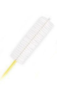 Micro-Tech, Dobbelt rensebørste til arbejdskanalen engangs, L:230cm Ø:1,8mm, børsteØ:5mm