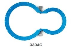 Cooper Lone Star, Retraktor ring inkl. 2 kateter clips, plastik, eng, 32,5 cm x 18,3 cm