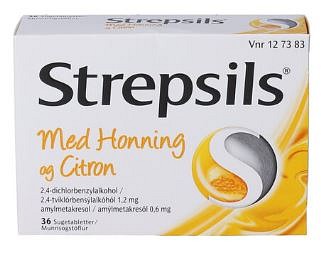 Strepsils Honning & Citron, Håndkøbsmedicin