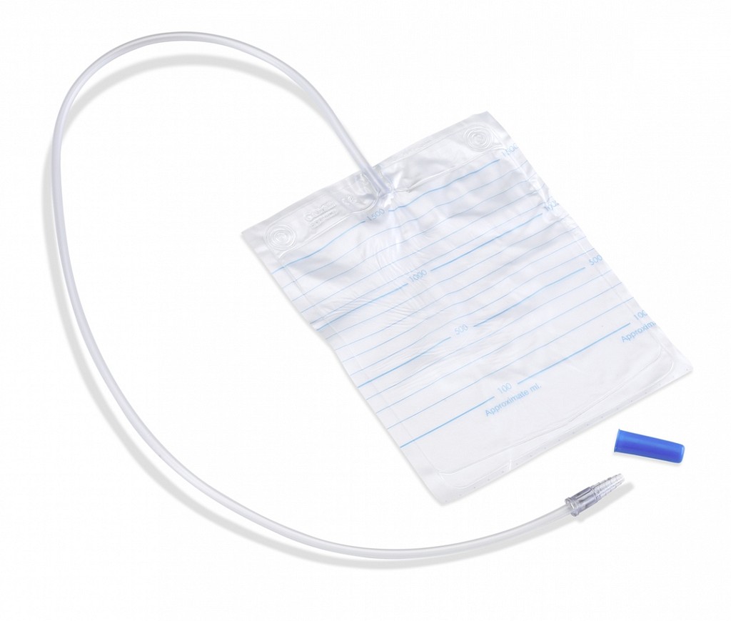 CURIbag, sengepose, 110cm slange, u. bundaftap, 1500 ml