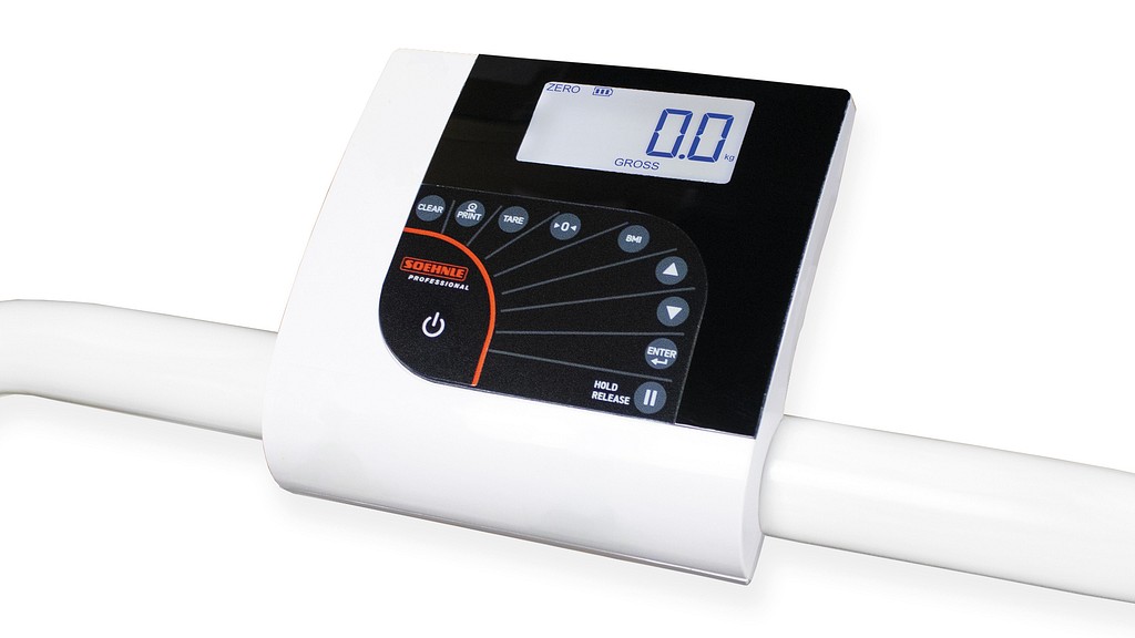 Soehnle, 6708 kørestolsvægt, elektronisk, max. 300, kl. 3, 250 mm x 1000 mm x 1150 mm