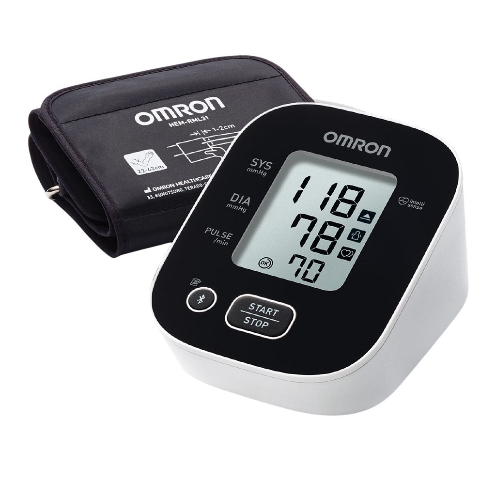 Omron, M2 intelli IT+ digital blodtryksmåler, armomkreds 22-42 cm