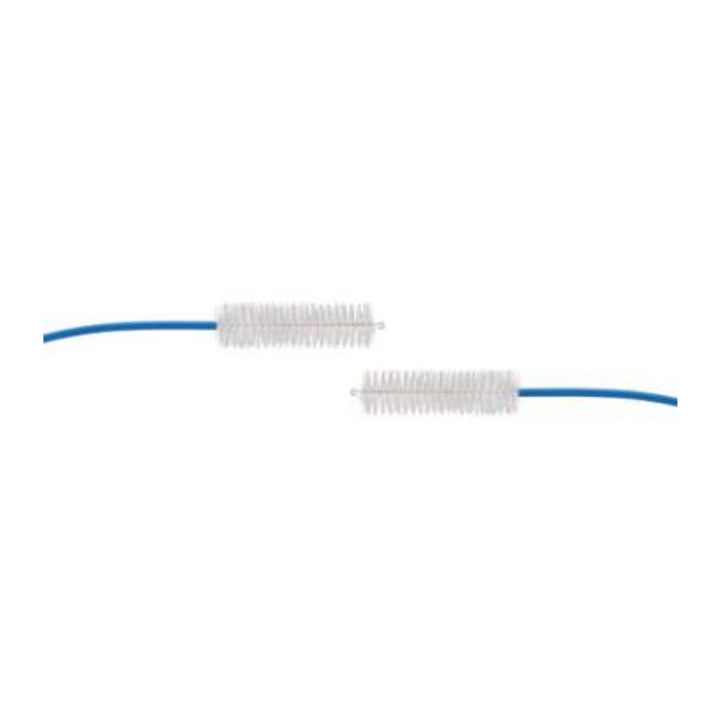 MDD, Dobbelt rensebørste, 1,7 mm, engangs, L:230 cm, Børste: Ø6 mm, L:20