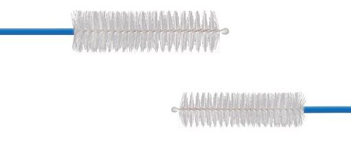 MDD, Dobb rensebørste t/ EUS skop kanal, 0,9-1,2mm, eng, L: 180cm, Børste: Ø:1,5/L:10mm