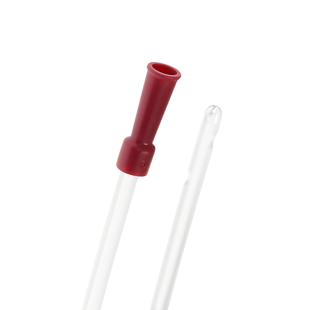 Mediplast, rektalsonde, engangs, mørkerød, 40 cm, steril, ch 26