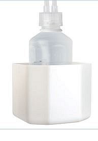MDD, flaskeholder, plastik, til sterilt vand, 118 x 113 x 113 mm
