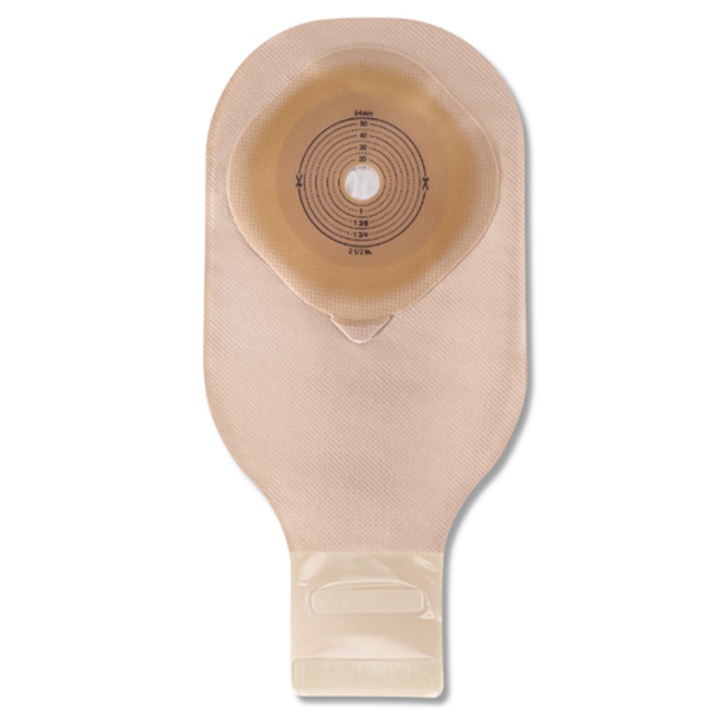 Moderma Flex CeraPlus, 1-dels ileostomipose, Maxi, vindue, beige, Ø 15-64 mm