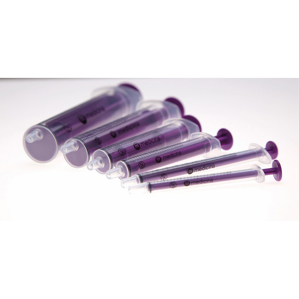 Medicina, sprøjte, oral tip, engangs, steril, 1 ml
