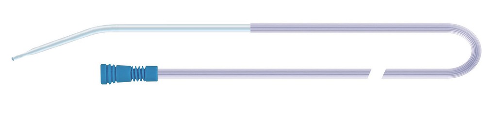 EXTRUDAN Multi Lumen, Std. sugesæt, flad spids, ch 20, 220 mm, tragt, st, 350 cm